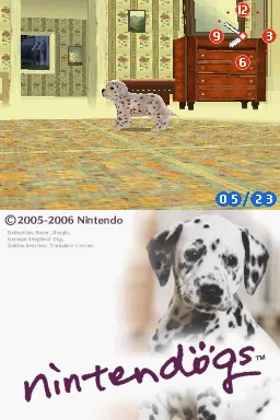 Nintendogs - Dalmatian & Friends (USA) screen shot title